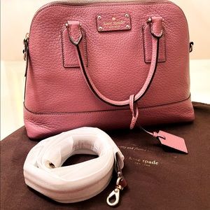Leather Kate Spade Dome Satchel